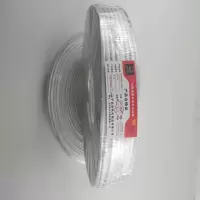 金电石 阻燃硬护套线白 BVV2*4 100米/捆