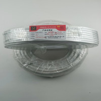 金电石 阻燃护套线白 RVV3*6 100米/捆