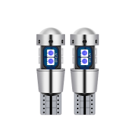 金电石 汽车LED示宽灯改装超亮透镜行车灯小灯泡示廓灯日行灯T10插泡通用 个