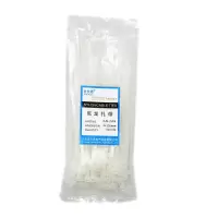 尤卡希(Youkaxi) 尼龙扎带 4*350mm白 100条/包