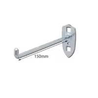 晖旭源 挂钩 洞洞板挂钩 工具挂钩 单直150mm