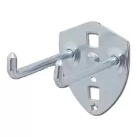 晖旭源 工具架挂钩 双直挂钩(75mm)个