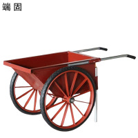 端固 翻斗车灰斗车手推车钢板厚2.0+实心轮 小号S-2.0/个