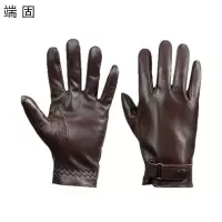 端固绵羊皮手套加绒D30T/副