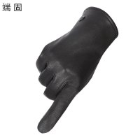 端固触屏加绒女士羊皮手套D18T/副