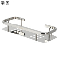 端固 不锈钢置物架 浴室壁挂 单层(304不锈钢)/个