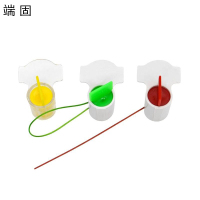 端固 旋钮式塑料铅封线长50CM ALD-50 包