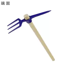 端固 破冰铲除冰铲木柄扁尖钢镐90*49.5cm 把