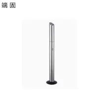 端固 立式烟灰柱户外垃圾桶 圆形镜光/个
