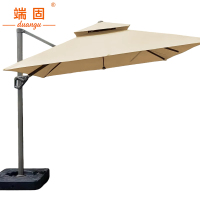 端固 户外遮阳伞加强8cm航空铝伞骨2.5米 AC-2.5M/把