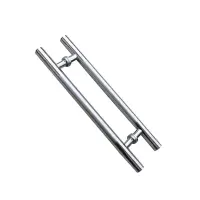 历途科技玻璃门拉手800mm长600mm孔距 对