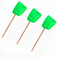 历途科技雪铲塑料绿色大号 把