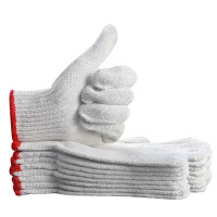 历途科技棉线手套均码12双/包