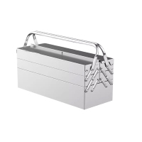 历途科技不锈钢工具箱三层35.5*20*19.6cm 个