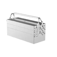 历途科技不锈钢工具箱三层35.5*20*19.6cm 个