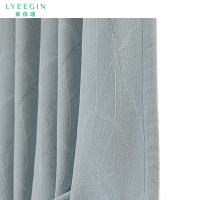 莱依瑾 LYEEGIN 窗帘 新款提花 定制挂钩/打孔款 米