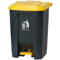 吉迎尚品 脚踏式大号垃圾桶厨房卫生桶垃圾箱 100L 个