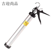 吉迎尚品 铝合金胶枪手动打胶器结构胶枪 金属款 把