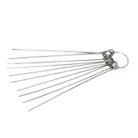 吉迎尚品 气焊通针气割枪针嘴乙炔焊嘴通针 10根 盒