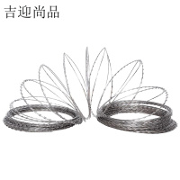 吉迎尚品 刀片刺绳铁蒺藜防盗网 圈经50cm单螺旋 米