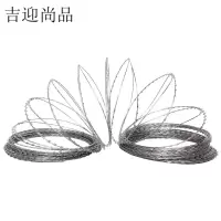 吉迎尚品 刀片刺绳铁蒺藜防盗网 圈经50cm单螺旋 米