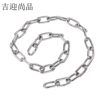 吉迎尚品 镀锌铁链防盗链条锁链铁链子 多规格 米