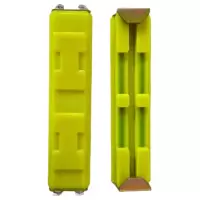 吉迎尚品 加厚履带板链板胶履带块 多规格 个