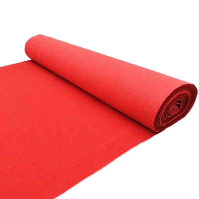 吉迎尚品 2mm红地毯红毯 3米宽(要几米拍几米) 米