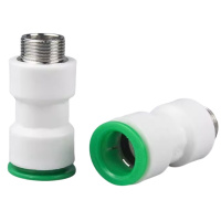 吉迎尚品 快插外丝直接水管免热熔接头 多规格 个