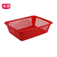渼洇 塑料收纳篮 31.5*23.5*9.5cm 个