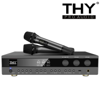 THY PRO AUDIO三合一功放 合并式功放 K2400 K2600 (配手持话筒2支)台 K2600 黑