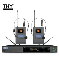 THY PROAUDIO 无线头戴话筒一拖二 BK-5612 套