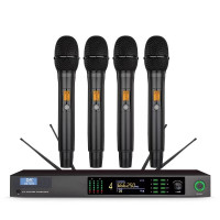 THY PROAUDIO 无线手持话筒一拖四 BK-5614 套