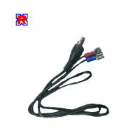 RX 雨量仪蓄电池线 红,蓝夹头 根