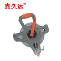 鑫久远 手提式钢架尺 防水尼龙覆膜钢卷尺 架式卷尺 100m 把