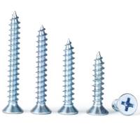 京铁威 镀锌十字沉头自攻螺丝M4*35/个