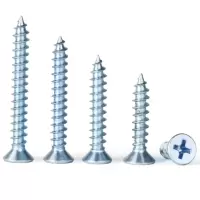 京铁威 镀锌十字沉头自攻螺丝M4*50/个