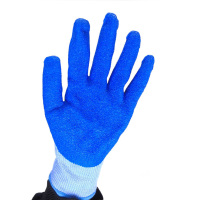 京铁威 天然乳胶浸胶手套 均码/双