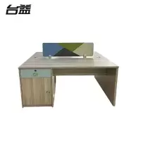 台益 工位办公桌 双入屏风工位 TY-GW2024132 1200*1200*750mm 张