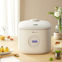 小熊bear 3L方形电饭煲白色底盘加热触摸控制上盖可拆卸粥汤全能高效烹饪DFB-N30K1