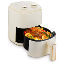 荣事达Royalstar智能旋钮控温空气炸锅4升大容量健康不粘涂层RS-AF827