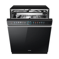 海尔(Haier)双面洗嵌入式洗碗机W5000Plus 升级18套+3大容量UV双重除菌EYBW18566JHU1