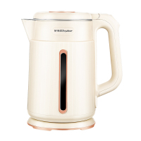 荣事达(Royalstar)电热水壶1.8L大容量304不锈钢内胆隔热防烫RS-KT18L