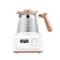 荣事达(Royalstar)全玻璃恒温壶 婴儿调奶器冲奶粉热水壶烧水壶家用保温水壶暖奶器1.5L养生壶 RS-MK15F