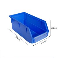 瑾如云海 周转箱 五金盒 零件盒(背挂加厚) 270*145*125