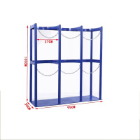 瑾如云海 气瓶固定架 950*300*1000mm( 三瓶)