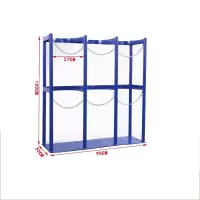 瑾如云海 气瓶固定架 950*300*1000mm( 三瓶)