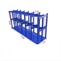 瑾如云海 工具架 气瓶固定架 1860*570*1000mm(十二瓶)