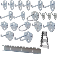 瑾如云海 工具挂钩 洞洞板挂钩 1#挂钩套装(不含挂板)