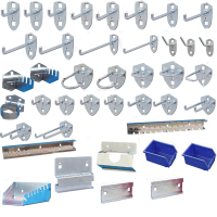 瑾如云海 工具挂钩 洞洞板挂钩 9#挂钩套装(不含挂板)